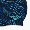 Speedo hosszú hajú nyomtatott tengerészkék úszósapka 68-11306 5