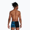 Férfi Speedo Allover V-Cut Aquushort úszó boxeralsó D812 fekete 68-09734D812 5