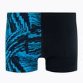 Férfi Speedo Allover V-Cut Aquushort úszó boxeralsó D812 fekete 68-09734D812 2