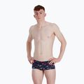 Férfi Speedo Kaleidoscope V 17cm Club Training Allover Brief 68-12848 úszó boxeralsó 5