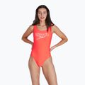 Női Speedo Logo Deep U-Back egyrészes fürdőruha piros 68-12369 5