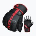 RDX Grappling kesztyű F6 matt piros 3