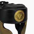 Box fejvédő RDX L1 Mark Pro Cheek Boxing Training Head Guard golden 4
