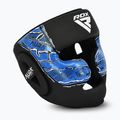 Box fejvédő RDX New Aura F17 Head black/blue 2