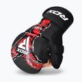 MMA kesztyűk RDX Grappling Shooter New Aura F17 black/red 2