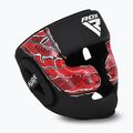 Box fejvédő RDX New Aura F17 Head black/red 2
