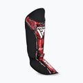 Sípcsont és lábvédők RDX Instep New Aura F17 Shin black/red 3
