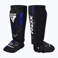 Sípcsont- és lábfejvédők RDX IMMAF Approved Neoprene Shin Instep SGN-IMF-1U blue 2