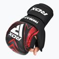 Grappling kesztyűk RDX IMMAF Approved Shooted Grappling red 2