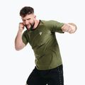 Férfi edzőpóló RDX M1 hadsereg zöld 3