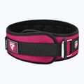 Súlyemelő öv RDX Rx4 Weightlifting Belt pink 2