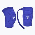 RDX K5 Hosiery Knee Foam kék/fehér térdvédők 3