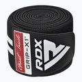 RDX KR11 Gym Knee Wrap fekete/fehér térdprotektorok 3