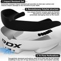 Gyerek állvédő RDX Mouth Junior white/black 2