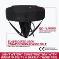 Lágyékvédő RDX T15 Groin Guard black 6