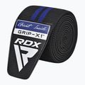 RDX KR11 Gym Knee Wrap fekete/kék térdvédők 4