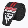 RDX KR11 Gym Knee Wrap fekete/piros térdprotektorok 3