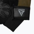 Edzőkesztyű RDX W1H Gym Workout army green 4