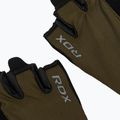 Edzőkesztyű RDX W1H Gym Workout army green 6