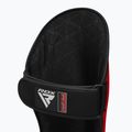 RDX T1 sípcsont- és lábfejvédő piros/fehér RDX T1 Shin Instep Guards sípcsont- és lábfejvédő piros/fehér 6