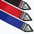 bokszkötszerek RDX Hand Wraps Combine Plus red/black/blue 8