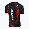 Férfi edzőpóló RDX IMMAF Approved Half Sleeves Compression red 2