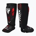 Sípcsont- és lábfejvédők RDX IMMAF Approved Neoprene Shin Instep red 3