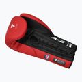 Boxkesztyű RDX Apex Competition Fight Lace Up Boxing red 3