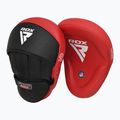 Pontkesztyű RDX Apex Curved Training Boxing Pads red 2