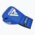 Boxkesztyű RDX Apex Lace Up Training Sparring Boxing blue 2