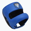 Box fejvédő RDX Apex Boxing Head Gear With Nose Protection Bar blue 2