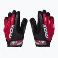 RDX szublimációs edzőkesztyű fekete-piros WGS-F43RP 3