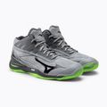 Férfi röplabda cipő Mizuno Wave Mirage 2.1 Mid zöld X1GA187037 5