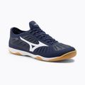 Mizuno Rebula Sala Elite IN férfi futballcipő tengerészkék Q1GA202001