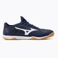 Mizuno Rebula Sala Elite IN férfi futballcipő tengerészkék Q1GA202001 2
