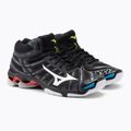 Férfi röplabda cipő Mizuno Wave Voltage Mid fekete V1GA196545 5