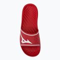 Mizuno Relax Slide highriskred/white flip-flopok 5