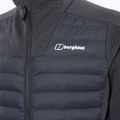 Férfi hibrid kabát Berghaus Hottar Hybrid black/black 13