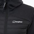 Női hibrid kabát Berghaus Nula Hybrid black/black 3