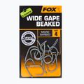 Fox Edges Carp Hooks Armapoint Wide Gape Csőrös szürke CHK187 2