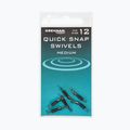 Drennan Quick Snap Swivels 6 db fekete TGQSS018