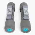 Reebok súlyzók 2 x 1 kg szürke RAWT-11061BL 3