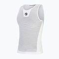 Férfi kerékpáros pulóver Endura Fishnet II Ujjatlan Baselayer fehér
