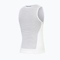Férfi kerékpáros pulóver Endura Fishnet II Ujjatlan Baselayer fehér 2
