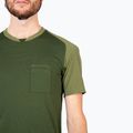 Férfi kerékpáros póló Endura GV500 Foyle Tech olive green 4