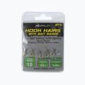 Korum methode vezetők Hook Hairs Hook Hairs with Bait Bands átlátszó KHHBB/10