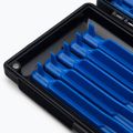 10 cm-es vezető pénztárca Preston Mag Store Hooklenght Box fekete/kék P0220001 4