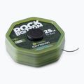 Ridge Monkey Connexion Rock Bottom Tungsten Semi Stiff Coated Hooklink fonott zsinór zöld RMT281