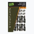 Fox International Naturals Safe Clip Size Sz 10 Slik Lead Clip& Pegs 10 db.