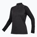 Női kerékpáros hosszú ujjú Endura Singletrack Fleece black